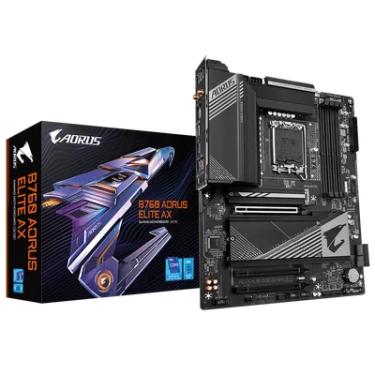 Imagem de Placa Mãe B760 Aorus Elite Ax Gigabyte, DDR5, Wi-fi, M.2, Intel Lga 1700, Atx