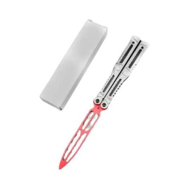 Imagem de Canivete Dobrável De Aço Inoxidável Com Cabo De Aço Para Camping E Sob