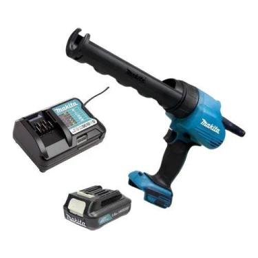 Imagem de Aplicador De Silicone Pu + Bateria 12v + Carregador Makita