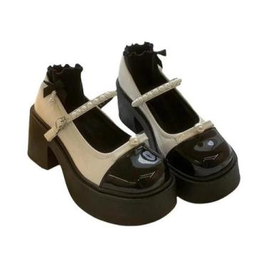 Imagem de Sapatos Femininos Elegantes E Sexy De Salto Alto, Confortáveis, Com Fi