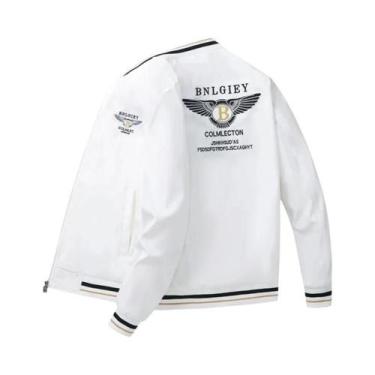 Imagem de Jaqueta De Beisebol Masculina Coreana Chique Para Outono/Inverno, Esti