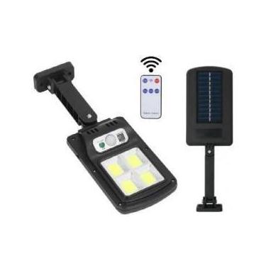 Imagem de Luminária Solar Poste Rua Refletor Sensor Movimento Prova DÁ - SOFTPIT