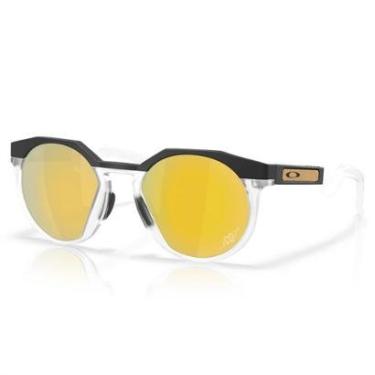 Imagem de Óculos de Sol Oakley Hstn Matte Black Prizm 24K-Unissex