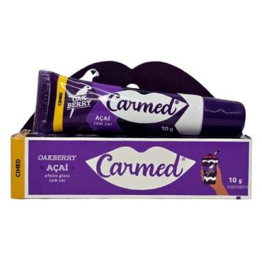 Imagem de Hidratante Labial Açaí Efeito Gloss Com Cor Carmed Cimed 10g