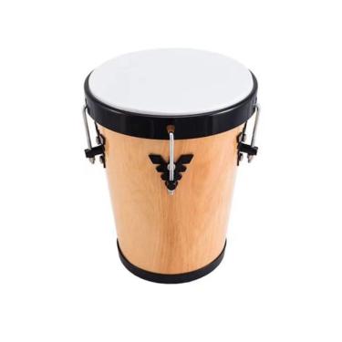 Imagem de Timba PHX Madeira Verniz Com Aro Preto 35x10