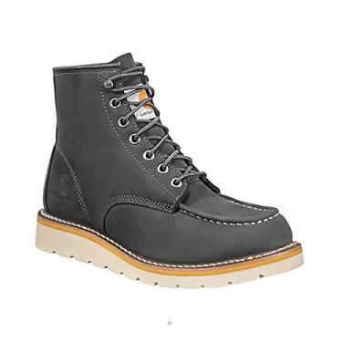 Imagem de Carhartt 6" Moc Soft Toe Wedge Boot Dark Grey Nubuck 6 B (M)