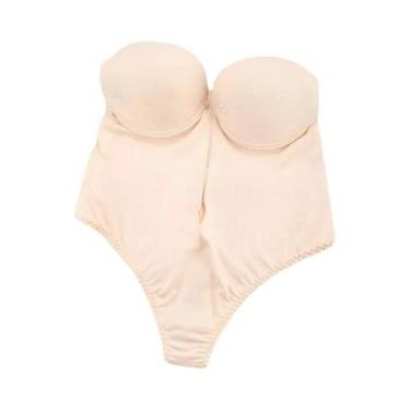 Imagem de Sutiã Modelador Feminino Com Decote V Profundo, Bojo E Efeito Push-Up,