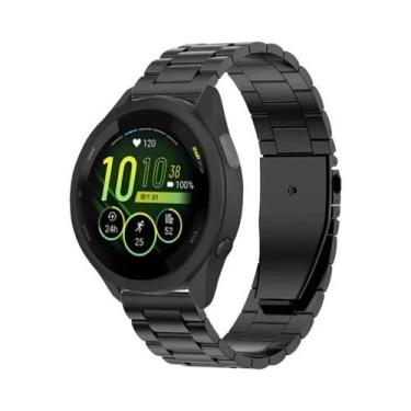Imagem de Pulseira De Metal Em Aço Inoxidável Para Garmin Forerunner 20mm 22mm 1