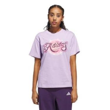 Imagem de Camiseta  Adidas Aerografado Feminina-Feminino