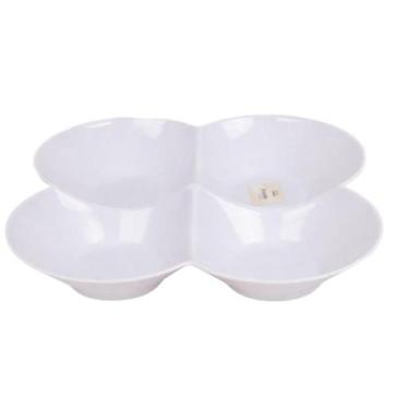 Imagem de Petisqueira 4 Divisórias Melamina Servir Petiscos Molhos - Thika