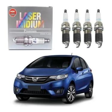 Imagem de Jogo de velas original iridium ngk difr6d11d honda fit 2014, 2015, 201