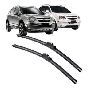 Imagem de Par Palheta Limpador Parabrisa Captiva 2008 a 2012 - Tiger