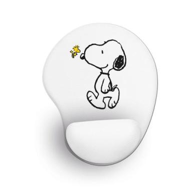 Imagem de Mouse Pad Ergonômico Snoopy 24x19cm - Artgeek