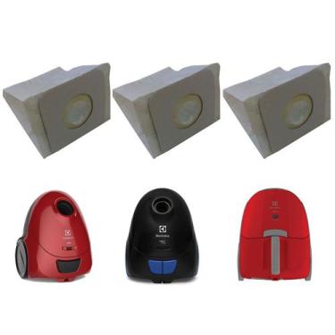 Imagem de Kit Com 6 Sacos Descartáveis Aspirador Pó Electrolux Nano Neo 30 Neo 3