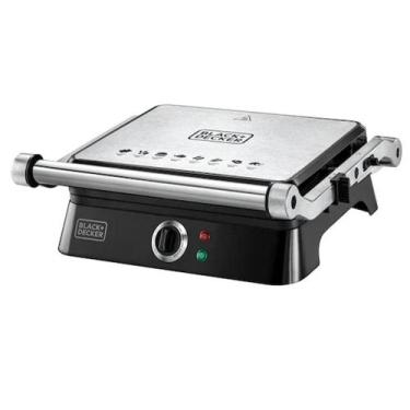 Imagem de Grill Elétrico Black+Decker G1400N, com Abertura 180 - 220V, 220V
