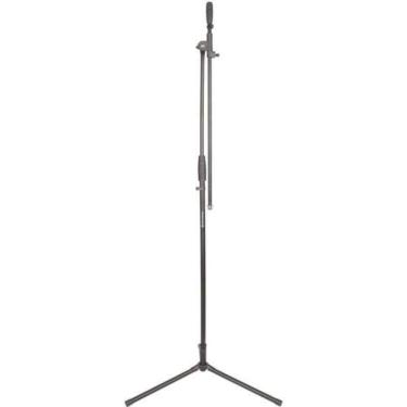 Imagem de Pedestal para Microfone PM-100 com Altura Regulável e Base Tripé Reforçada Preto Hayonik