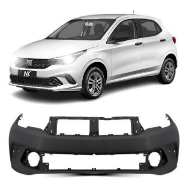 Imagem de Parachoque Dianteiro Argo 2017 2018 2019 Á 2022 Preto Liso - NK