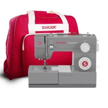 Imagem de Kit Máquina de Costura Facilita Pro 4432 e Bolsa de Transporte Singer,
