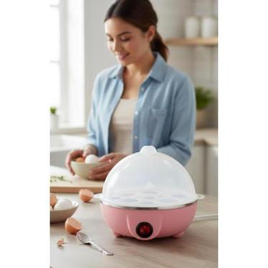Imagem de Cozedor Ovos Vapor 7 Ovos Portátil 110V - Congratulations Store, 110V