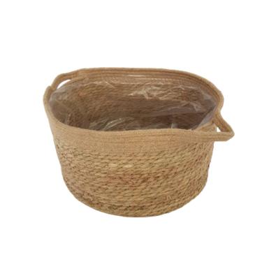 Imagem de Cesto Multi Uso Palha E Sisal Com Alças