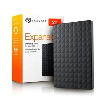 Imagem de Hd externo 2tb seagate expansion 2.5 usb 3.0 preto