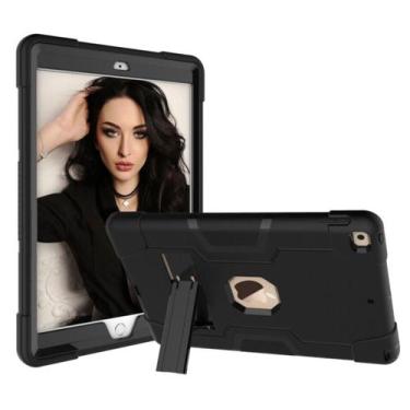 Imagem de Capa compatível iPad mini 5, iPad mini 4, armadura híbrida de três cam