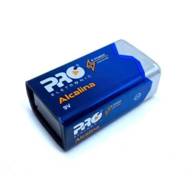 Imagem de Bateria 9V (6LR61) Proeletronic  Modelo PQBA-9V01 Blister com 1 Unidad