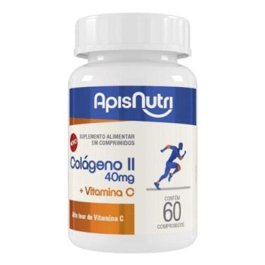 Imagem de Colágeno Tipo Ii + Vitamina C 500mg 60 Caps - APISNUTRI