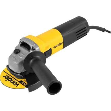 Imagem de Esmerilhadeira Lixadeira Angular Com 3 Discos 4.1/2 650w Eav650 220V V