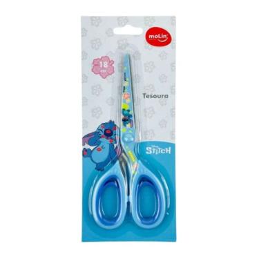 Imagem de Tesoura Office Disney Stitch 18 Cm Molin Modelo 2