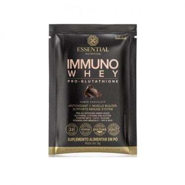 Imagem de Immuno Whey Pro Glutathione Sachê 25g - Chocolate 31g. - ESSENTIAL NUT