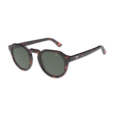 Imagem de Óculos Solar Mormaii M0199f2171 Marrom Brilho Demi Lente Verde cat1 -,
