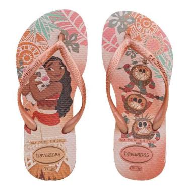 Imagem de Chinelo Kids Pequena Sereia Havaianas, 27, Rosa clay
