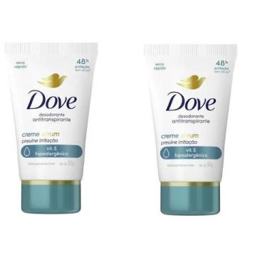 Imagem de Kit 2 Desodorante Creme Previne Irritação Dove 50g-Unilever