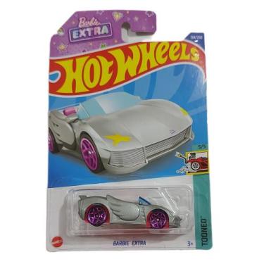 Imagem de Barbie Extra Prata Carro da Barbie Hot Wheels 2022 - HCT35