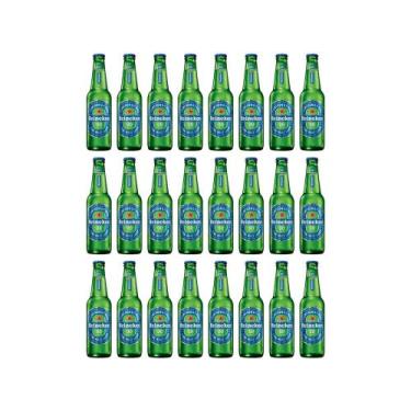 Imagem de Cerveja Heineken 0.0 Pilsen Lager sem Álcool - 24 Unidades 330ml
