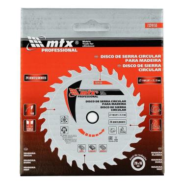Imagem de Disco de Serra Circular Widea 110mm 4,3-8 22,23mm com Bucha 20mm para Madeira Plásticos e MDF Vermelho Mtx