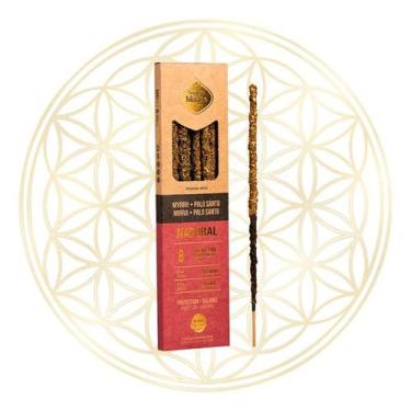 Imagem de Incenso Sagrada Madre Vareta Linha Natural 2 Aromas, Mirra e Palo Sant
