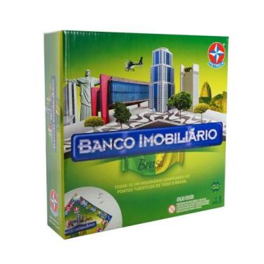 Imagem de Jogo de Tabuleiro Banco Imobiliario Brasil - Estrela