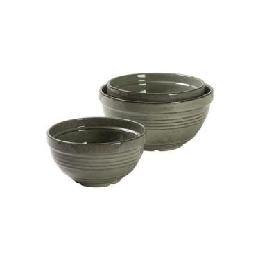 Imagem de Conjunto 3 Bowls em Cerâmica Verde UN0043 BTC