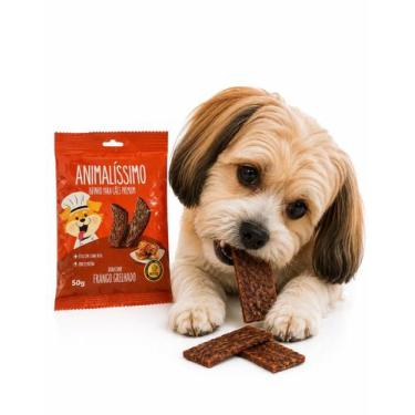 Imagem de Bifinho Cachorro Premium 50g Animalíssimo Frango Grelhado - Animalissi