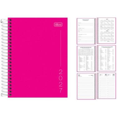 Imagem de Agenda 2026 Pepper Rosa ESP 160F 117X164 PCT.C/04 - Tilibra