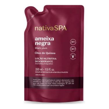Imagem de Refil Loção Hidratante Nativa Ameixa Negra 350ml O Boticário