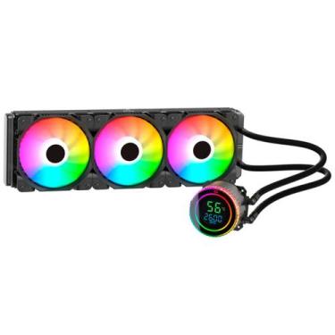 Imagem de Water Cooler Orb Display Duex, 360mm, RGB, Preto  DXWC360ORB