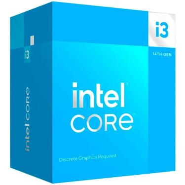 Imagem de Processador Core I3-14100F 3.5GHZ Turbo Boost 4.7GHZ 4 Núcleos 8 Threads Cache 12MB DDR4 DDR5 Intel