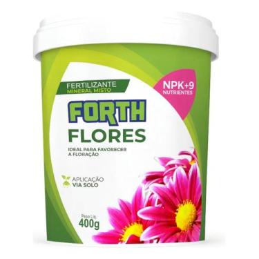 Imagem de Adubo Fertilizante Forth Flores 400g Jardineira Completo