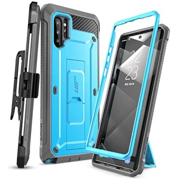 Imagem de SUPCASE Capa coldre resistente Unicorn Beetle Pro com suporte para Samsung Galaxy Note 10 Plus/Samsung Galaxy Note 10 Plus 5G (2019), azul