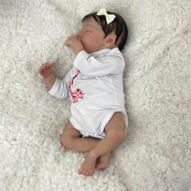 Imagem de Bebe Reborn Menina Dormindo  Kit Twin A - Ana Dolls