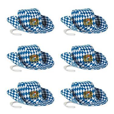 Imagem de Beistle Pacote com 6 chapéus Outback da Oktoberfest 60789
