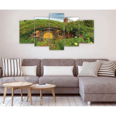 Imagem de Quadro Decorativo Sala Quarto Escritório Hobbit Vilage